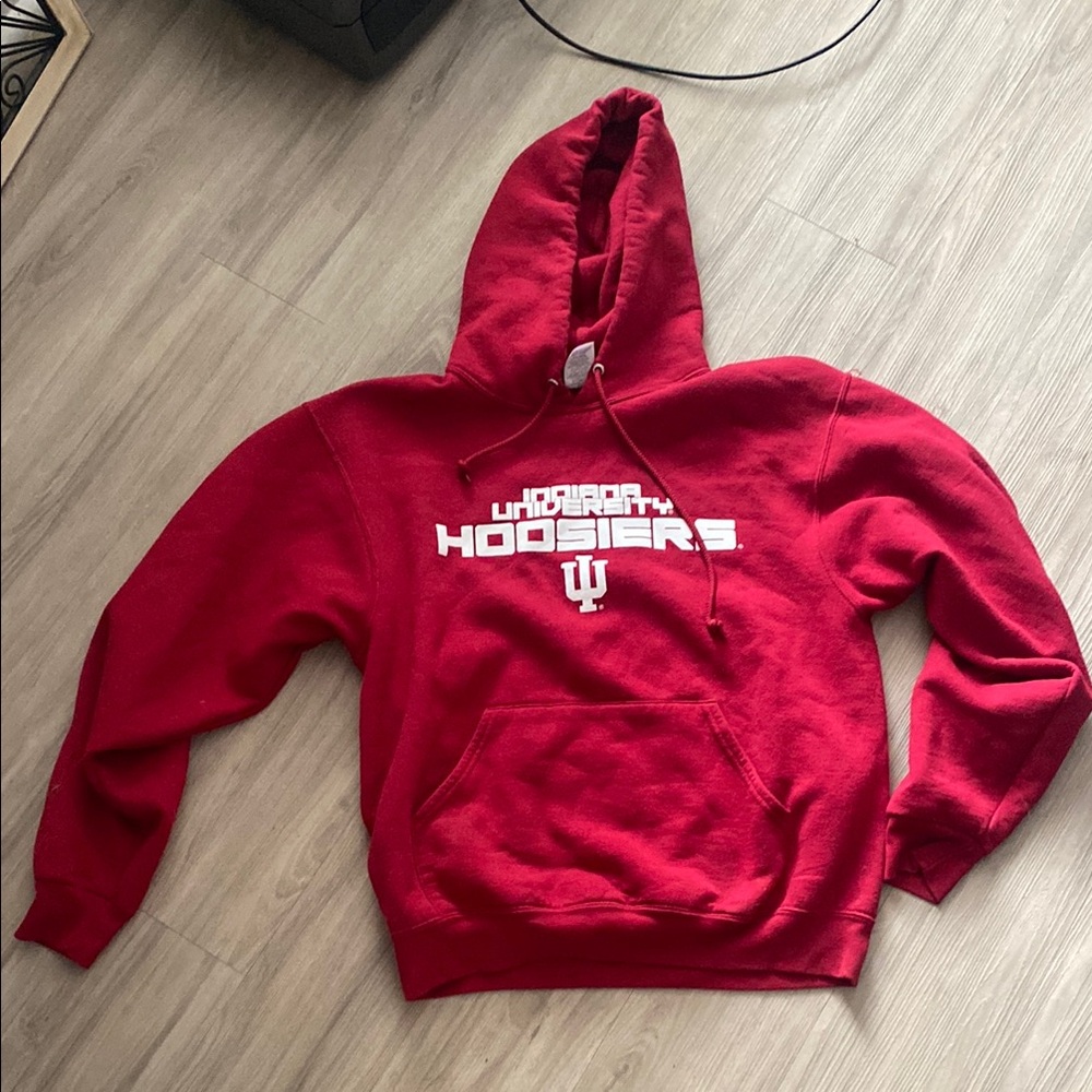 Jerzees Red Hoodie